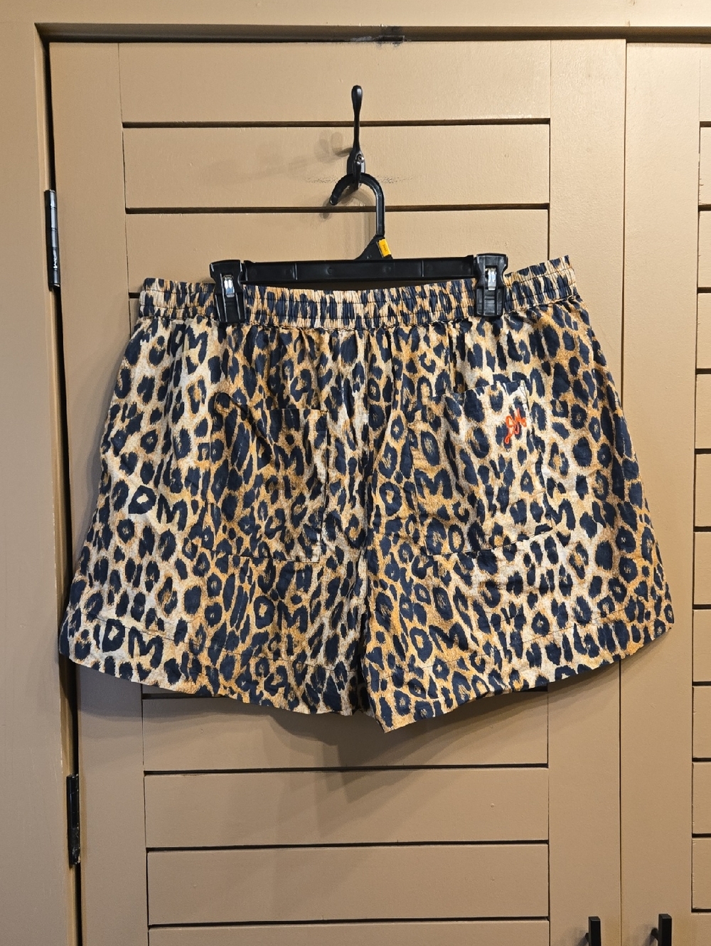 Damson Madder Leopard Shorts EU Size 18/ US Size 14 - Picture 8 of 10